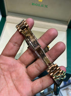 Rolex day-date chocolate rose gold