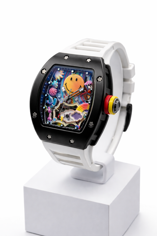 Richard Mille RM 88 Smiley Automatic Watch – Premium Luxury Edition | Multiple Color Variants | Men’s Designer Watch