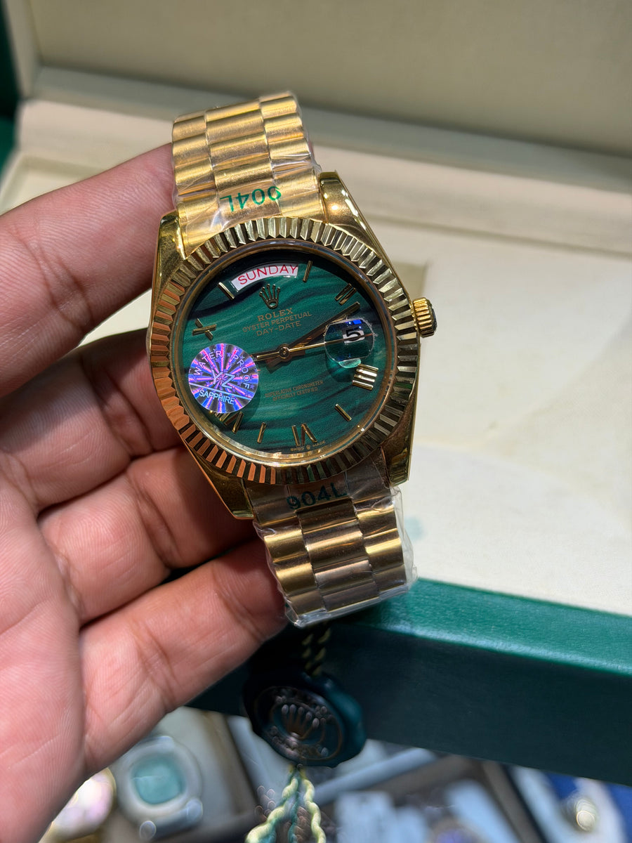 Rolex day-date most green rare dial