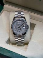 Rolex day-daye stone bazel