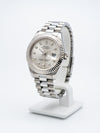 Luxury Datejust Style Watch – Premium Black Dial | Water Resistant | 1 Year Warranty