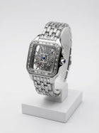 Skeleton Jewel Watch – Diamond & Gemstone Edition