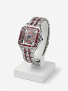 Skeleton Jewel Watch – Diamond & Gemstone Edition