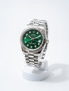 Luxury Datejust Style Watch – Premium Black Dial | Water Resistant | 1 Year Warranty