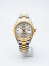 Luxury Datejust Style Watch – Premium Black Dial | Water Resistant | 1 Year Warranty