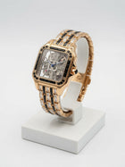 Skeleton Jewel Watch – Diamond & Gemstone Edition